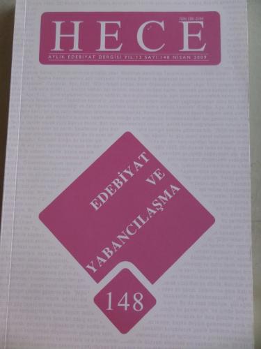 Hece Aylık Edebiyat Dergisi 2009 / 148