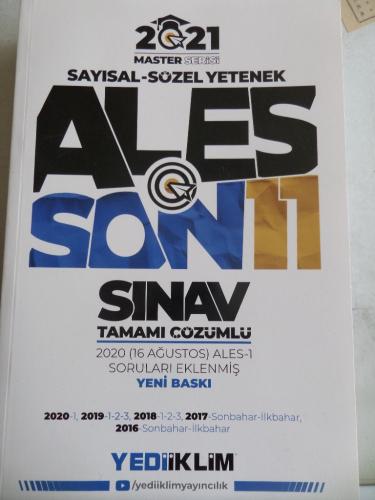 Sayısal Sözel Yetenek Ales Son 11 Sınav