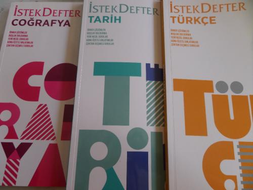 TYT - AYT İstek Defter / 3 Kitap