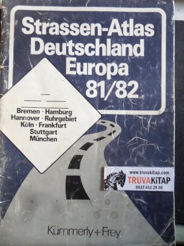 Strassen Atlas Deutschland Europa 81/82
