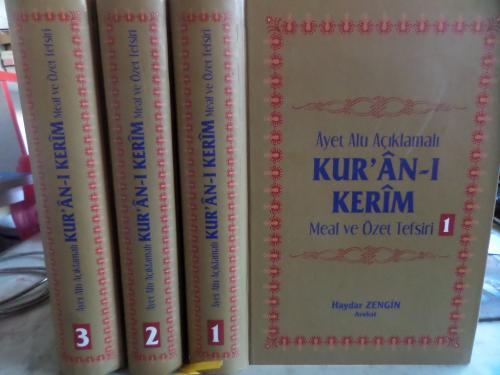 Ayet Altı Açıklamalı Kur'an-ı Kerim Meal ve Özet Tefsiri / 3 Cilt