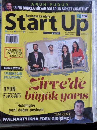 Start Up Dergisi 2018 / 17