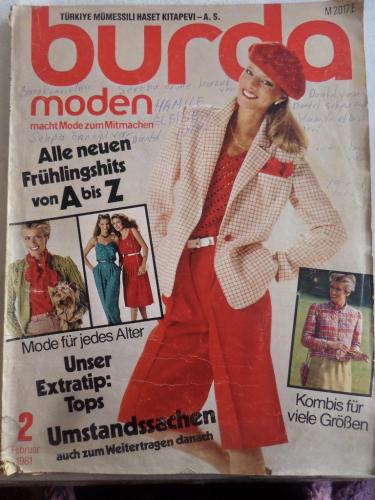 Burda Dergisi 1981 / 2