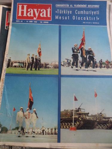 Hayat Dergisi 1968 / Sayı 45 - 31 Ekim
