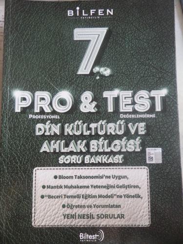 7. Sınıf Pro & Test Din Kültürü ve Ahlak Bilgisi Soru Bankası