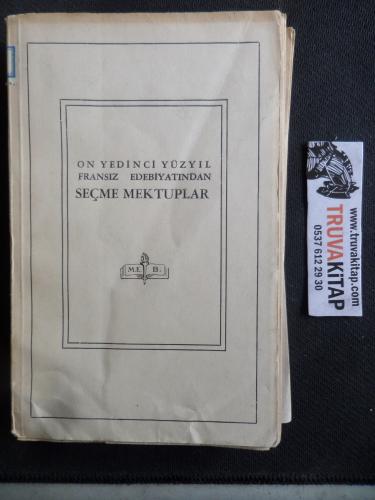 On Yedinci Yüzyıl Fransız Edebiyatından Seçme Mektuplar