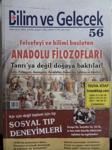 Bilim ve Gelecek 2008 / 56 - Anadolu Filozofları