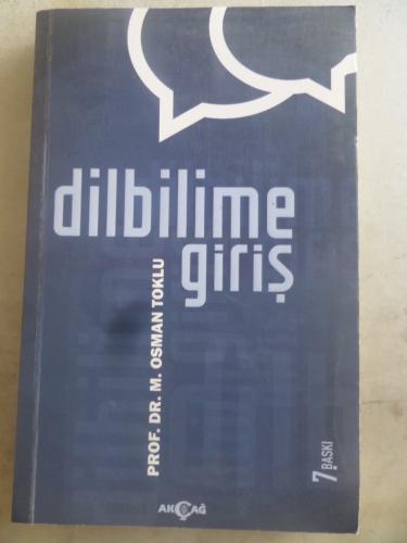 Dilbilime Giriş M. Osman Toklu