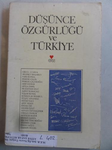 Düşünce Özgürlüğü ve Türkiye