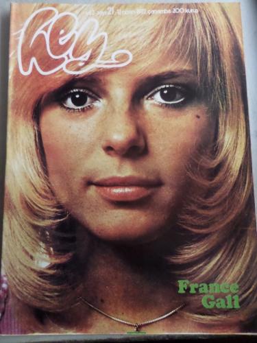Hey Dergisi 1972 / 21 France Gall