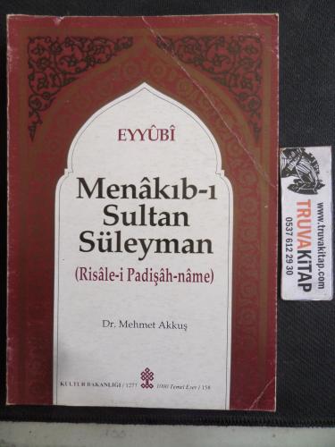Menakıb-ı Sultan Süleyman