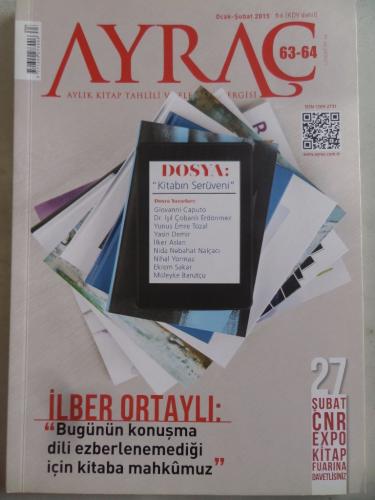 Ayraç Aylık Kitap Tahlili ve Eleştiri Dergisi 2015 / 63-64