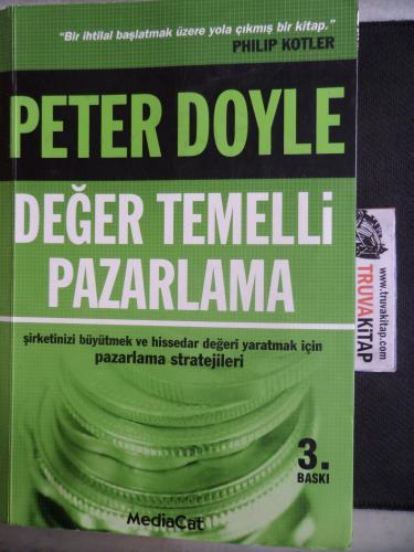 Değer Temelli Pazarlama Peter Doyle