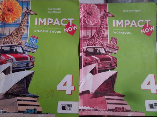 Impact Now 4 Student's Book + Workbook ( CD'siz ) Clare Kennedy