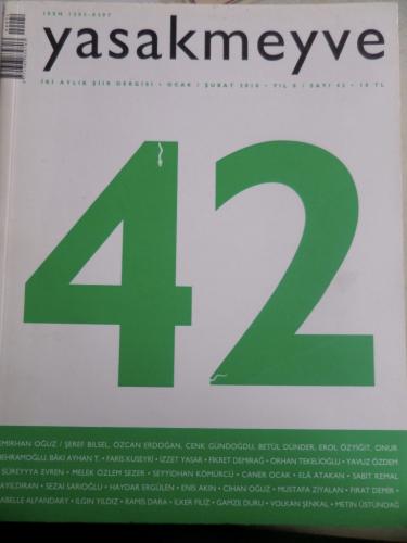 Yasakmeyve İki Aylık Şiir Dergisi 2010 / 42