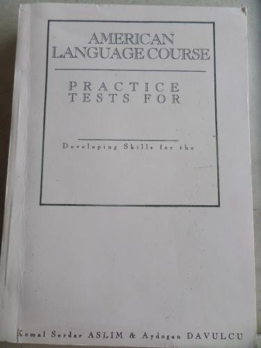 American Language Course Practice Test For*