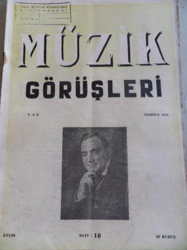 Müzik Görüşleri 1950 / 10