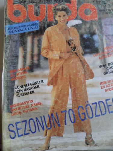 Burda Dergisi 1992 / 7 - Paftasız