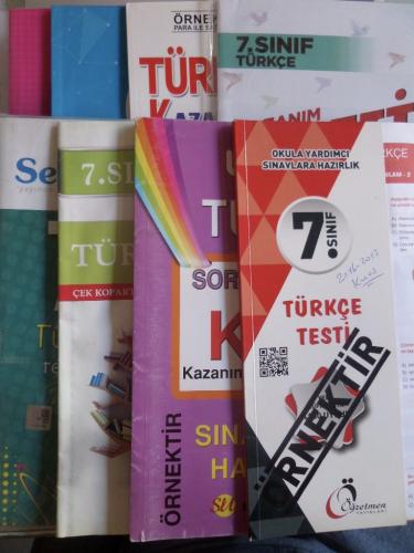 7. Sınıf Hazırlık Kitapları / 8 Adet