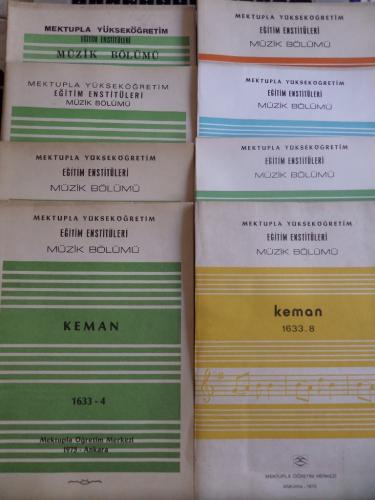 Mektupla Yükseköğretim Eğitim Enstitüleri Müzik Bölümü / KEMAN - 8 KİT