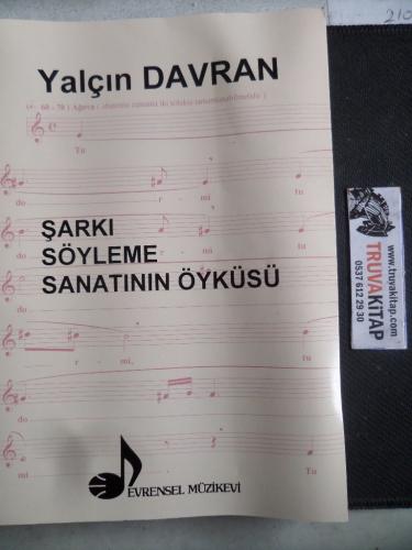 Şarkı Söyleme Sanatının Öyküsü Yalçın Davran