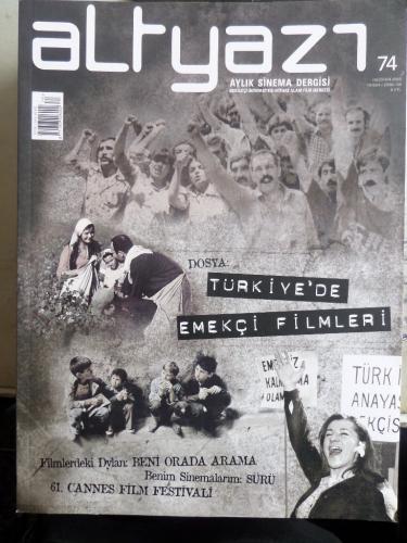 Altyazı Aylık Sinema Dergisi 2008 / 74