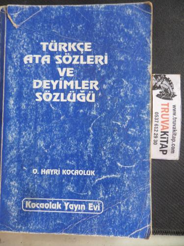 Türkçe Ata Sözleri ve Deyimler Sözlüğü