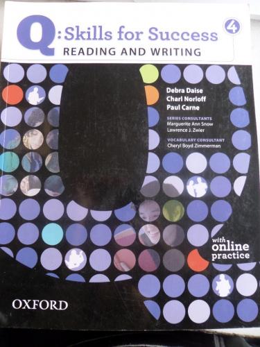 Q: Skills For Success Reading And Writing 4 Debra Daise