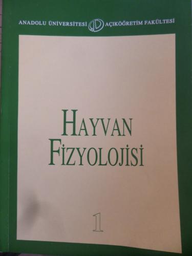 Hayvan Fizyolojisi Ali Yavuz Kılıç
