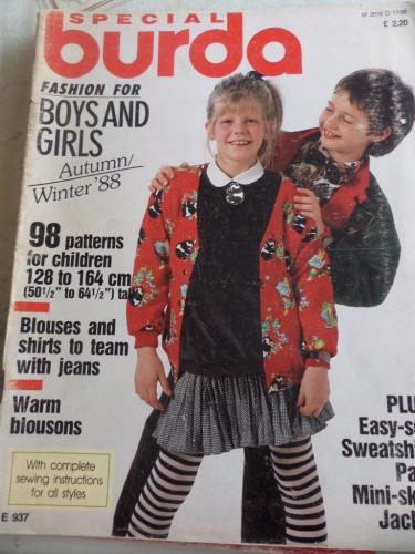 Burda Dergisi 1988 / E937