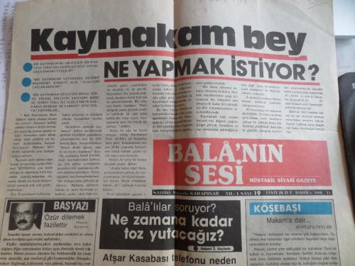 Bala'nın Sesi 1988 / 19