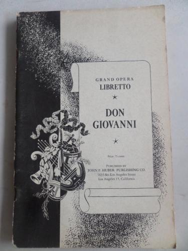 Mozart's Opera Don Giovanni