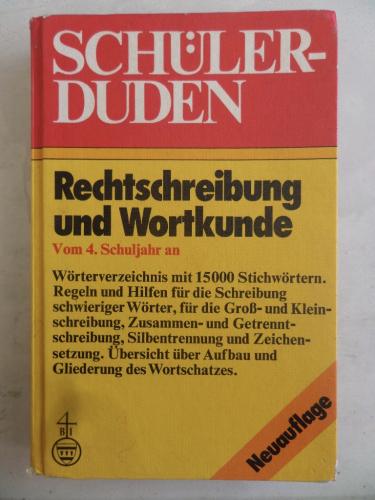 Rechtschreibung und Wortkunde Vom 4. Schuljahr an