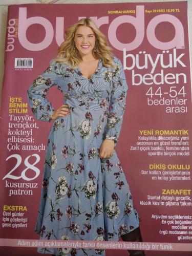 Burda Dergisi 2018 / 2 - Büyük Beden