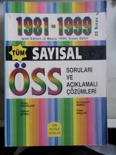 1981 - 1999 Sayısal ÖSS Soruları ve Açıklamalı Çözümleri