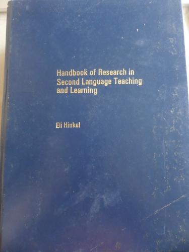 Handbook of Research in Second Language Teaching and Learning Eli Hink