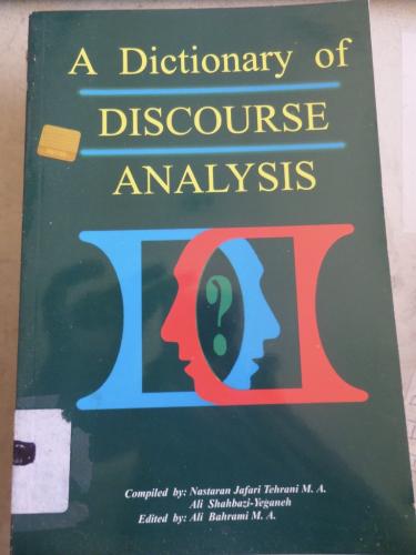 A Dictionary of Discourse Analysis