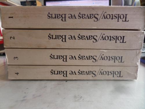 Savaş ve Barış / 4 Cilt Takım Lev Tolstoy