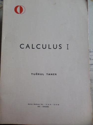 Calculus I Tuğrul Taner