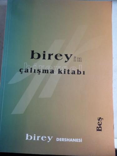Bireyin Bireysel Çalışma Kitabı