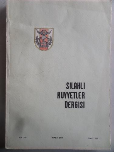 Silahlı Kuvvetler Dergisi 1980 / 273