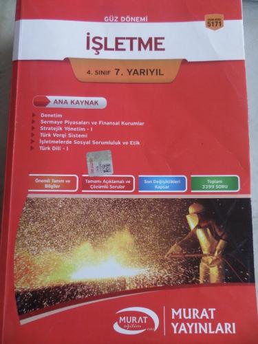 4. Sınıf 7. Dönem İşletme Ana Kaynak