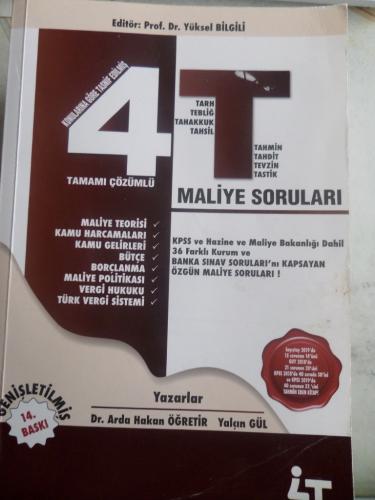 4T Maliye Soruları Yüksel Bilgili