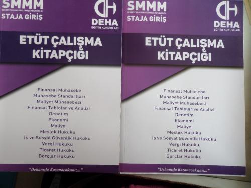 SMMM Staja Giriş Etüt Çalışma Kitapçığı / 2 Adet