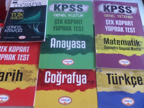 KPSS Genel Kültür Genel Yetenek / 6 Adet