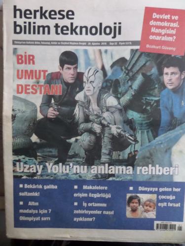 Herkese Bilim Teknoloji 2016 / 22