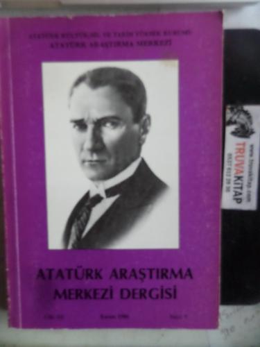 Atatürk Araştırma Merkezi Dergisi 1986 / 7
