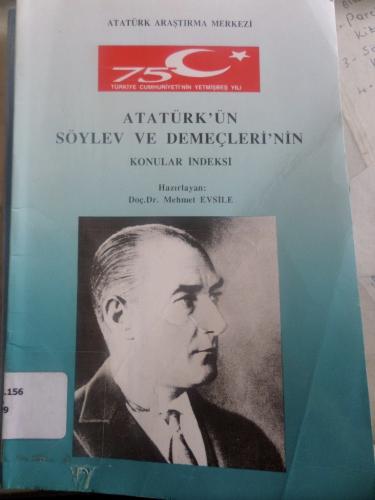 Atatürk'ün Söylev ve Demeçleri'nin Konular İndeksi