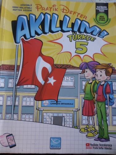 5. Sınıf Türkçe Akıllım Pratik Defter