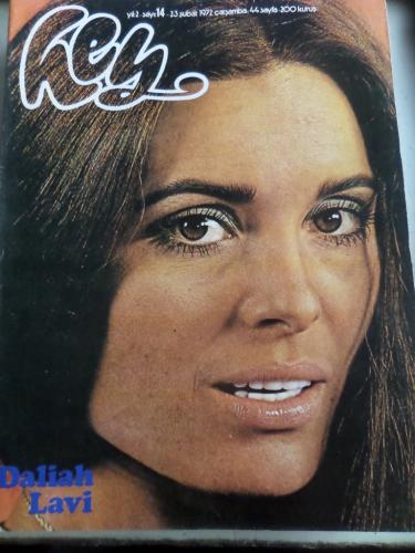 Hey Dergisi 1972 / 14 Daliah Lavi